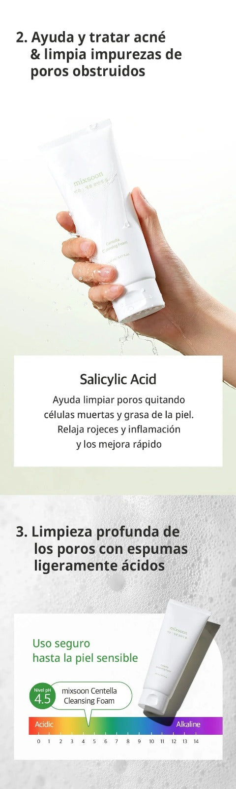 Centella Cleansing Foam — Limpieza Suave