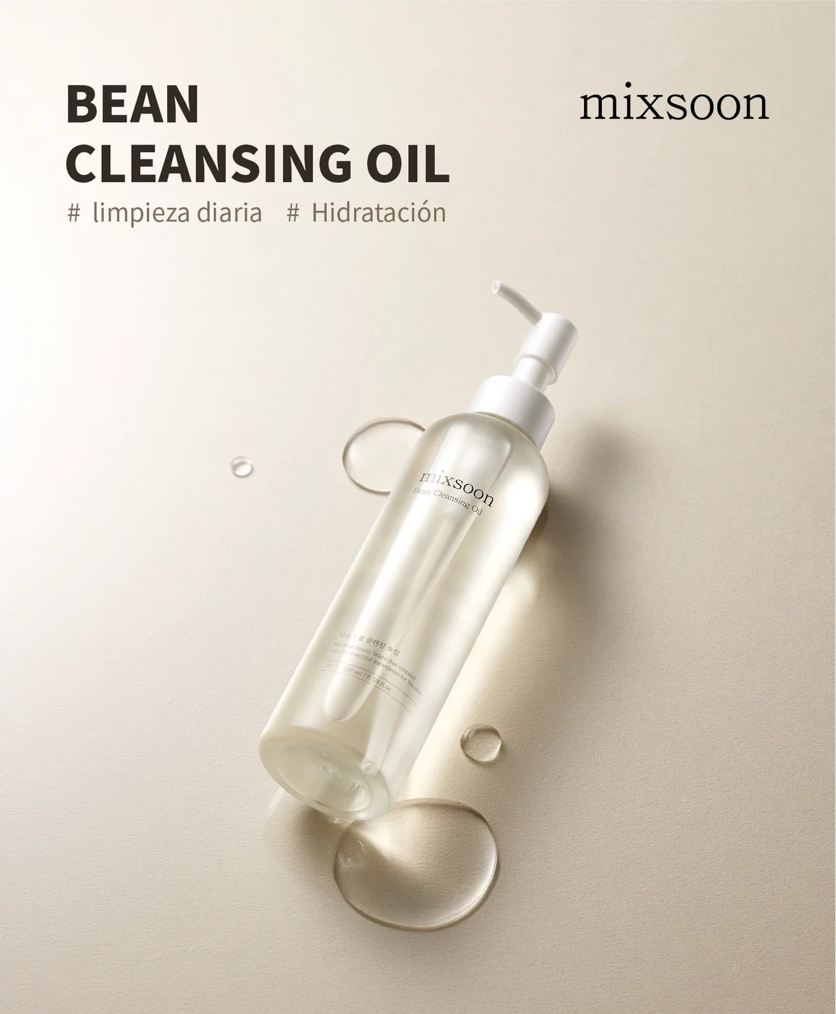 Bean Cleansing Oil — Limpieza Coreana