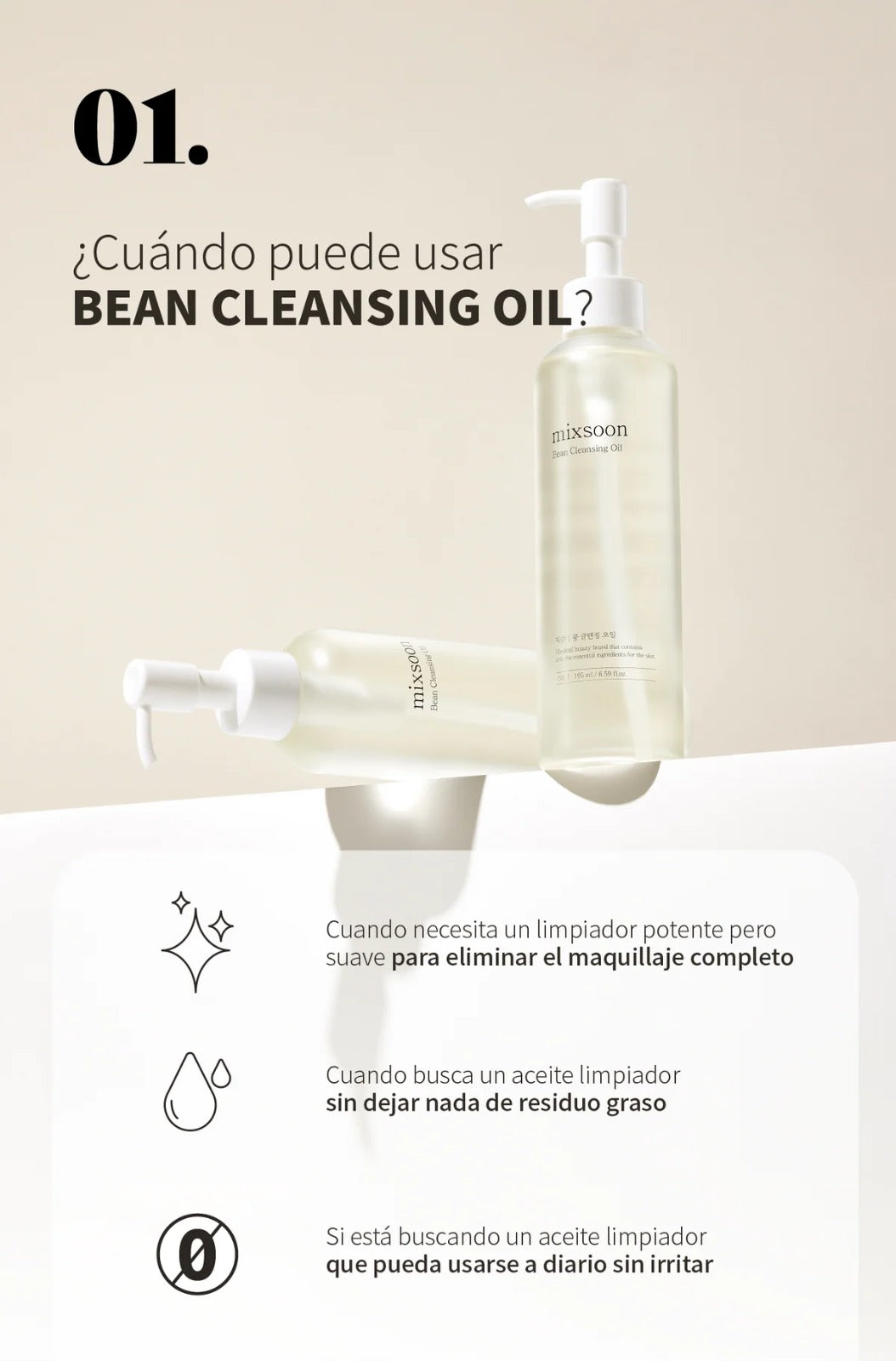 Bean Cleansing Oil — Limpieza Coreana