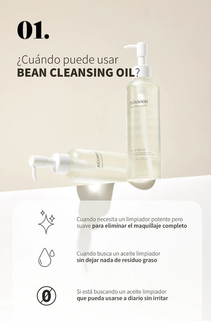 Bean Cleansing Oil — Limpieza Coreana